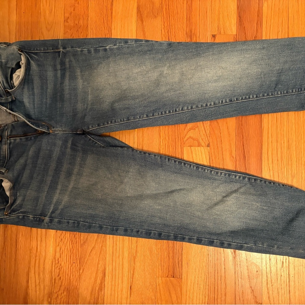LOFT Blue Straight Jeans Classic Style